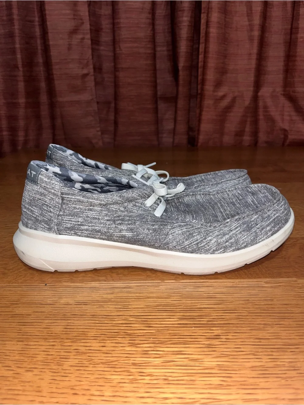 Ariat Men's Hilo Shoe Washed Grey Denim Size 12D